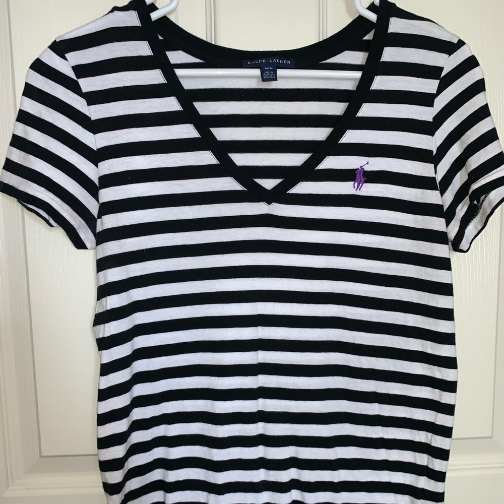 **POLO** WOMEN'S V-NECK TEE